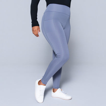 Grey Pocket Edit Gym Leggings