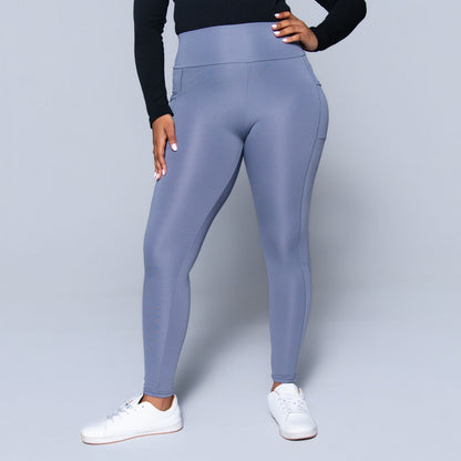 Grey Pocket Edit Gym Leggings