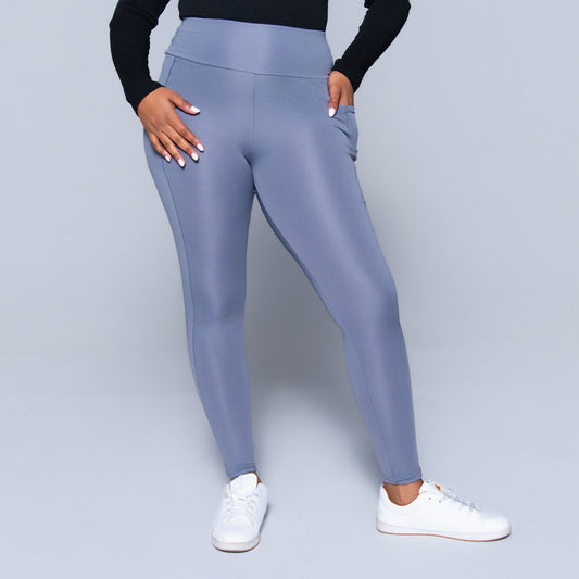 Grey Pocket Edit Gym Leggings