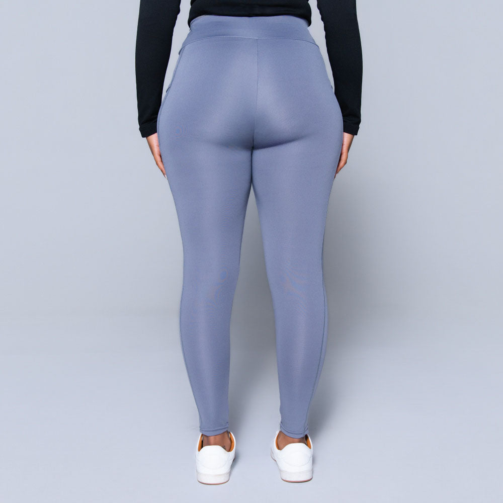 Grey Pocket Edit Gym Leggings