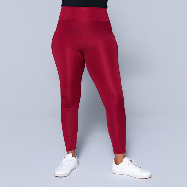 Wine Pocket Edit Gym Leggings