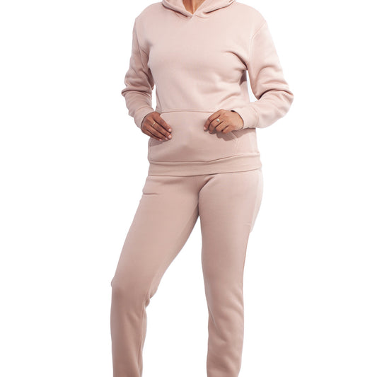 Ladies Camel Hoodie