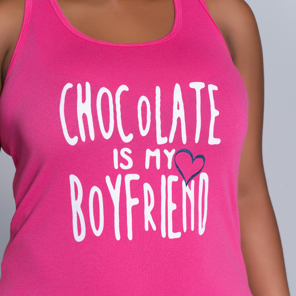 Cerise Shorty Pyjamas Set