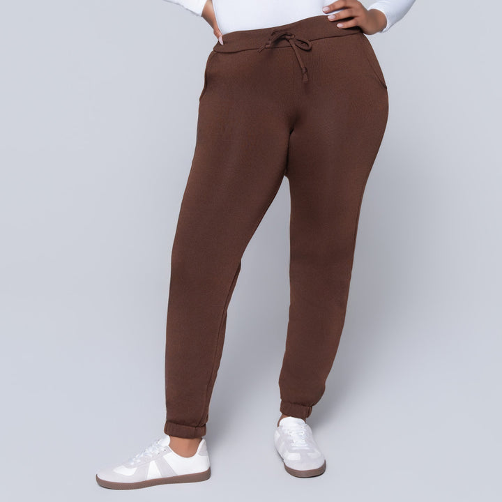 Oatmeal And Brown Twin Pack Joggers