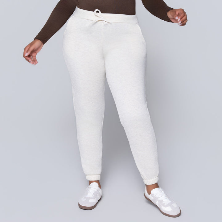 Oatmeal And Brown Twin Pack Joggers