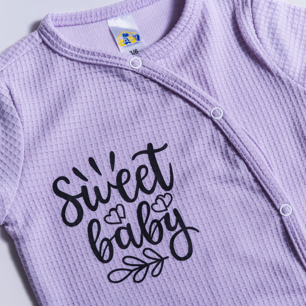 Baby Matching Footed Statement  Print Set