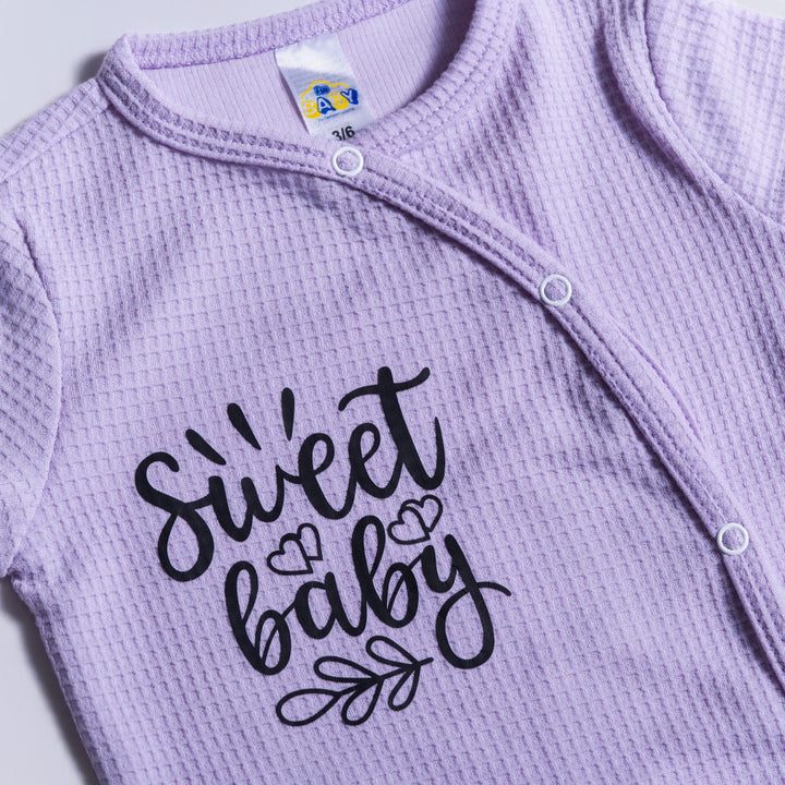 Baby Matching Footed Statement  Print Set