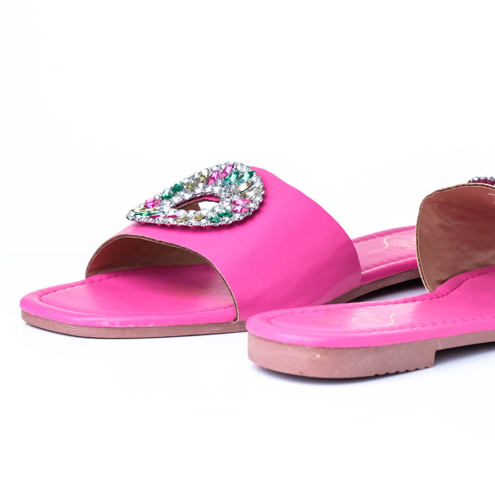 Bling Edit Pink Sandals